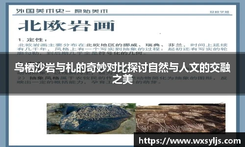 鸟栖沙岩与札的奇妙对比探讨自然与人文的交融之美